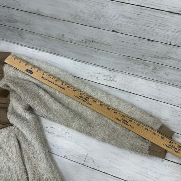 The North Face Jacket Women's Large Tan Brown Summit Series Fleece‎ Polartec - Picture 13 of 16